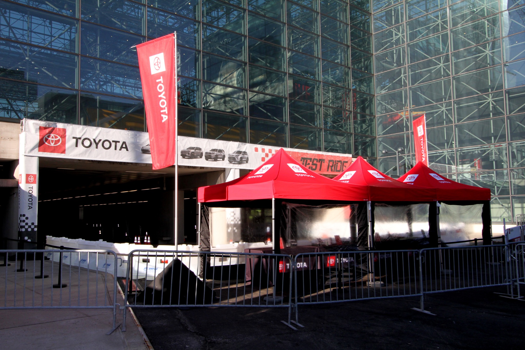 Toyota Thrill Ride at the New York Auto Show